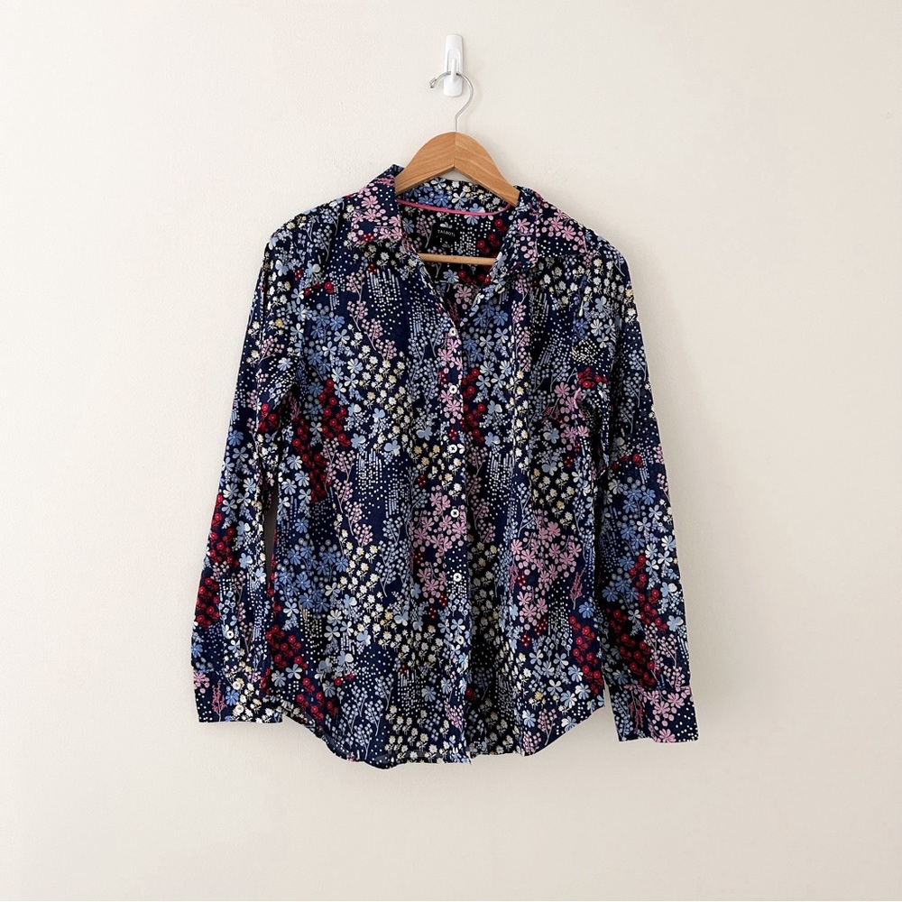 Talbots cotton button down size m